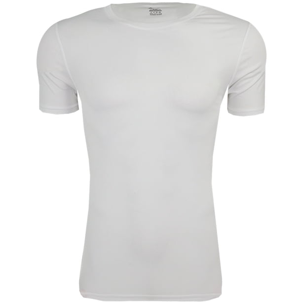 Camiseta básica Reebok Performance Base Layer para hombre blanca mediana