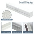 thumbnail image 6 of ZHaobin Kitchen Storage Plastic Wrap Dispenser Fixing Foil Cling Film Cutter Food Wrap Organizer Holder Case Kitchen Accessories (1PCS White), 6 of 7