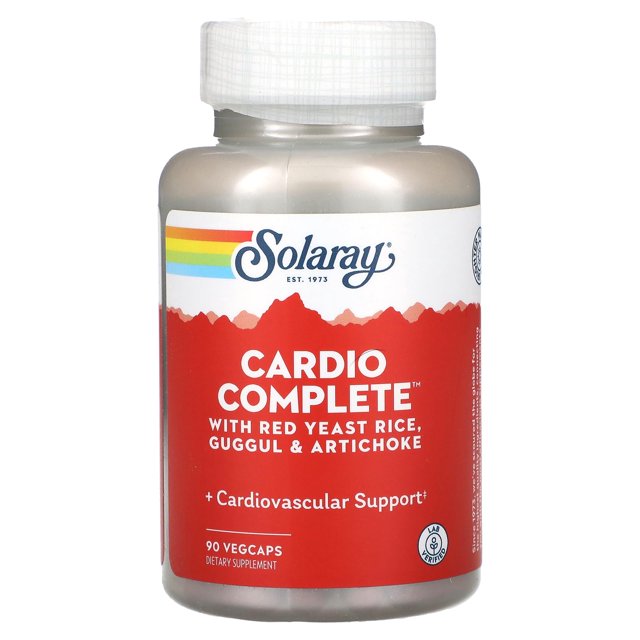 Suplemento SOLARAY CardioComplete Cardiovascular Support 90 cápsulas vegetarianas
