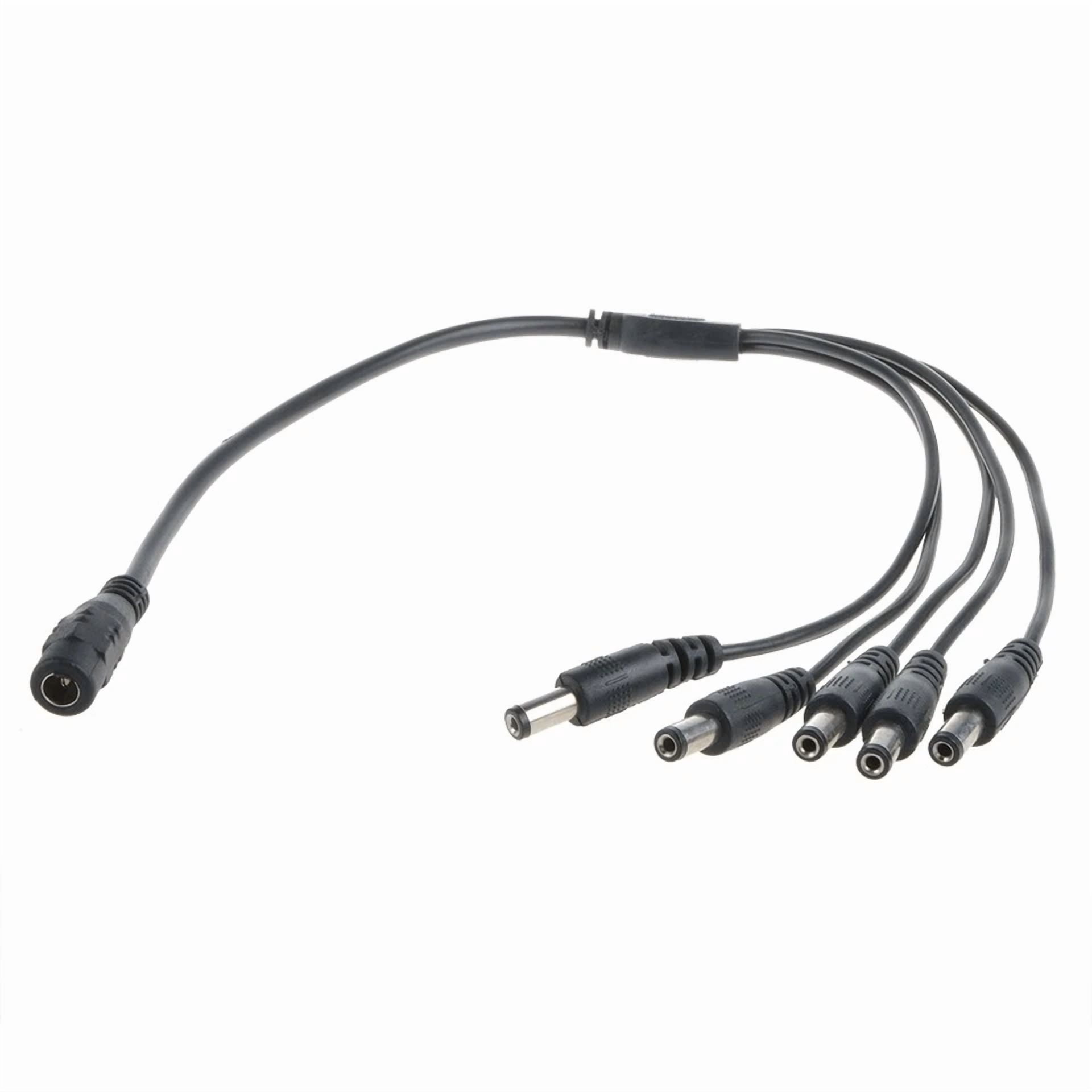 CRESTIN- 3 4 5 Way Guitar Effects Pedal 9V Power Supply Cable Splitter Lead