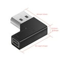 thumbnail image 3 of Computer Displayport 1.4 Extension Adapter Home Hotel 4K 120/144Hz 8K Converter Desktop PC Conversion Connection Accessory Type 3 Elbow, 3 of 8