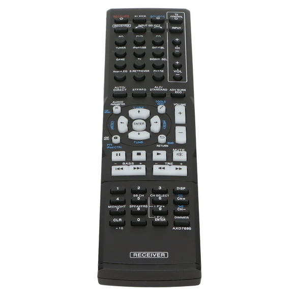 Mando a distancia de repuesto para receptores Pioneer AXD7690 VSX323K VSX423 VSX‑322‑K VSX‑523‑K