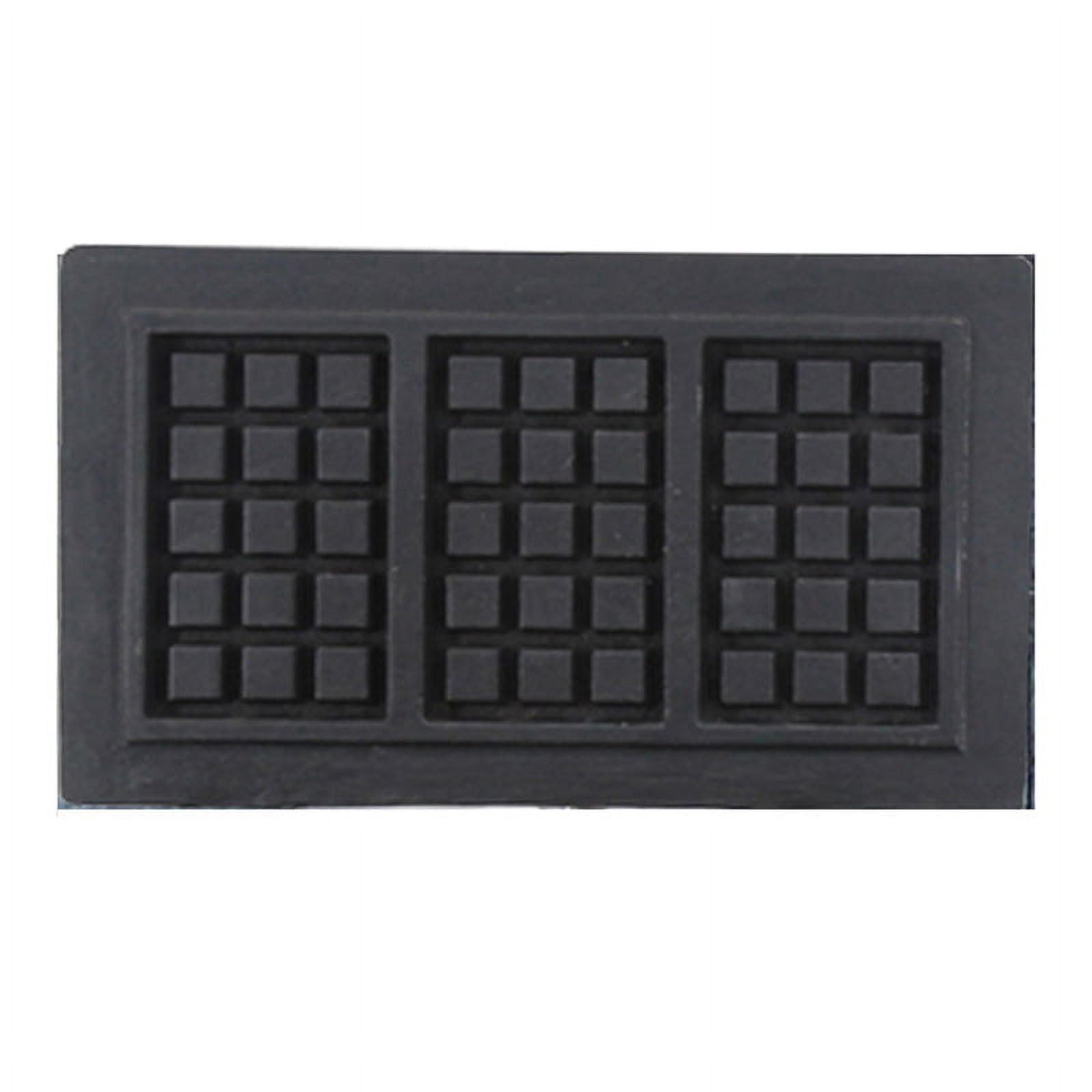 TECHTONGDA Electric Square Waffle Maker Baker Machine Stainless Steel Iron Food Stove 3pcs