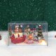 thumbnail image 4 of Casa de navideña en miniatura artesanal de bricolaje con muebles, cubierta a prueba de , manualidades navideñas s Hugo Casa de muñecas de artesanía, 4 of 10