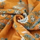 thumbnail image 3 of Manta de algodón orgánico suave para sofá cama, decoración floral de granja, manta bohemia reversible para sillón, sofá, colcha y regalo, 3 of 6