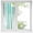 Green, variant on Purple Gray Window Privacy Film, Vintage Country Abstract Gradient Aesthetic Static Cling UV Sun Blocking Heat Control Window Tint, Non-Adhesive One Way Windows Privacy Cover 23.6''x59''