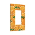 thumbnail image 2 of ZICANCN Outlet Covers Wall Plate, Oranges Sweet Tropical Fruit Light Switch Cover Decorative, Duplex Toggle Combo 1-Gang, 2 of 9