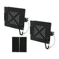 thumbnail image 1 of koolsoo 2 Pieces RV Bumper Cap Cover Easy Installation 4" for RV Camper Outside Aluminum Alloy, 1 of 9