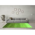 thumbnail image 3 of Ahgly Company Indoor Square Abstract Green Modern Area Rugs, 8' Square, 3 of 4