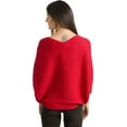 thumbnail image 2 of Inca Fashions - Sutton Ribbed Pullover for Women, 2 of 4