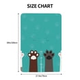 thumbnail image 5 of Zufioo Cute Cat Paw And Dog Print Baby Stroller Seat Nursing Cover, Baby Stroller Canopy Seat Cover Breastfeeding Cover, Suitable for Indoor and Outdoor-One Size, 5 of 9