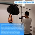 thumbnail image 3 of Beauty Dish Westcott Switch de 36 pulgadas con rejilla de 40 grados, plateado, 3 of 7