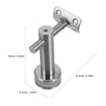 thumbnail image 2 of unbranded Soporte De Pared Para De Inoxidable Para Escaleras Con Instalación Segura, 2 of 8