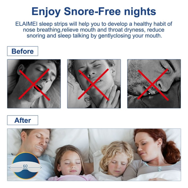 Snoring with 2024 mouth closed