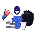 thumbnail image 3 of Equipo de protección para Taekwondo, protección completa ajustable para adultos y niños, engrosado con protectores de piernas y brazos para Sanda Muay 150 cm, 3 of 8