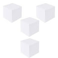 thumbnail image 2 of 4pcs Craft Cube Square Block Brick for Sculpture Cake Dummies Set Modeling DIY Arts and Crafts (White 6inch 15 x 15cm), 2 of 4