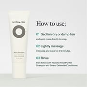 Nutrafol Exfoliating Scalp Mask, Eliminates Product Build-up and Oil for Healthier Hair and Scalp, Physician-formulated for Thinning Hair