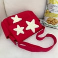 thumbnail image 3 of Bolso Mano Casual para Mujer Y2K Star Messenger Bag Viajes Al Aire Libre, 3 of 9