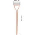 thumbnail image 5 of Eyelash Comb, Arc Stainless Steel Teeth Eyelash Separator Lash Mascara Applicator Tool with Comb Cover for Women, 137x30mm, 5 of 5