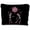 Dancing Skeleton, variant on Goth Spooky Gifts for Women, Gothic Horror Skeleton Black Makeup Bag Cosmetic Pouch