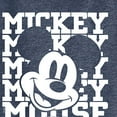 thumbnail image 3 of Disney - Mickey Mouse - Repeated Mickey - Juniors High Neck Tank Top, 3 of 5