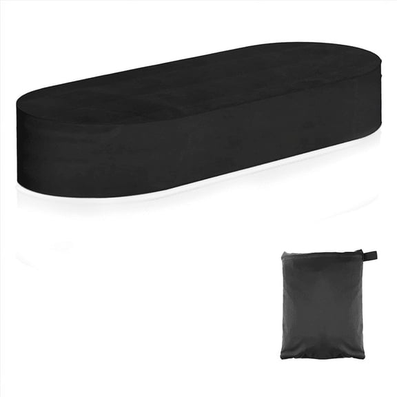 6Ft Oval Stock Tank Pool Cover,Waterproof Cover with Storage Bag, 420D Oxford