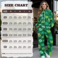 thumbnail image 5 of Renewold St. Patrick's Day Women Comfiest Holiday Outfits Long Sleeve Sweatshirts High Waisted Drawstring Pants Lounge Sets for Womens 2 Piece Outfit, Green Shamrock Heart Pint, XL, 5 of 7