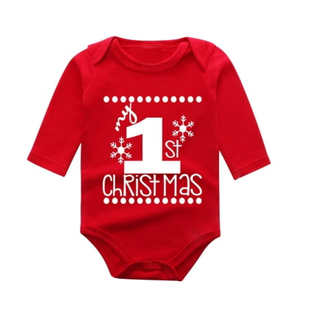 

Baby Girl Clothes Onesie New Born Clothes Crawl suit monogrammed toddler clothes cartoon christmas Watermelon Red 12M