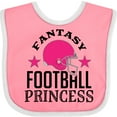 thumbnail image 3 of Inktastic Fantasy Football Princess Girls Baby Bib, 3 of 4