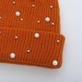 thumbnail image 5 of Aunavey Cute Cap with Artificial Pearl Decor for Women's Fashionable Style, 5 of 5