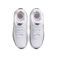 thumbnail image 5 of Big Kid's Nike Air Max 90 GS NN White/Deep Royal Blue (FJ4592 100) - 6, 5 of 6