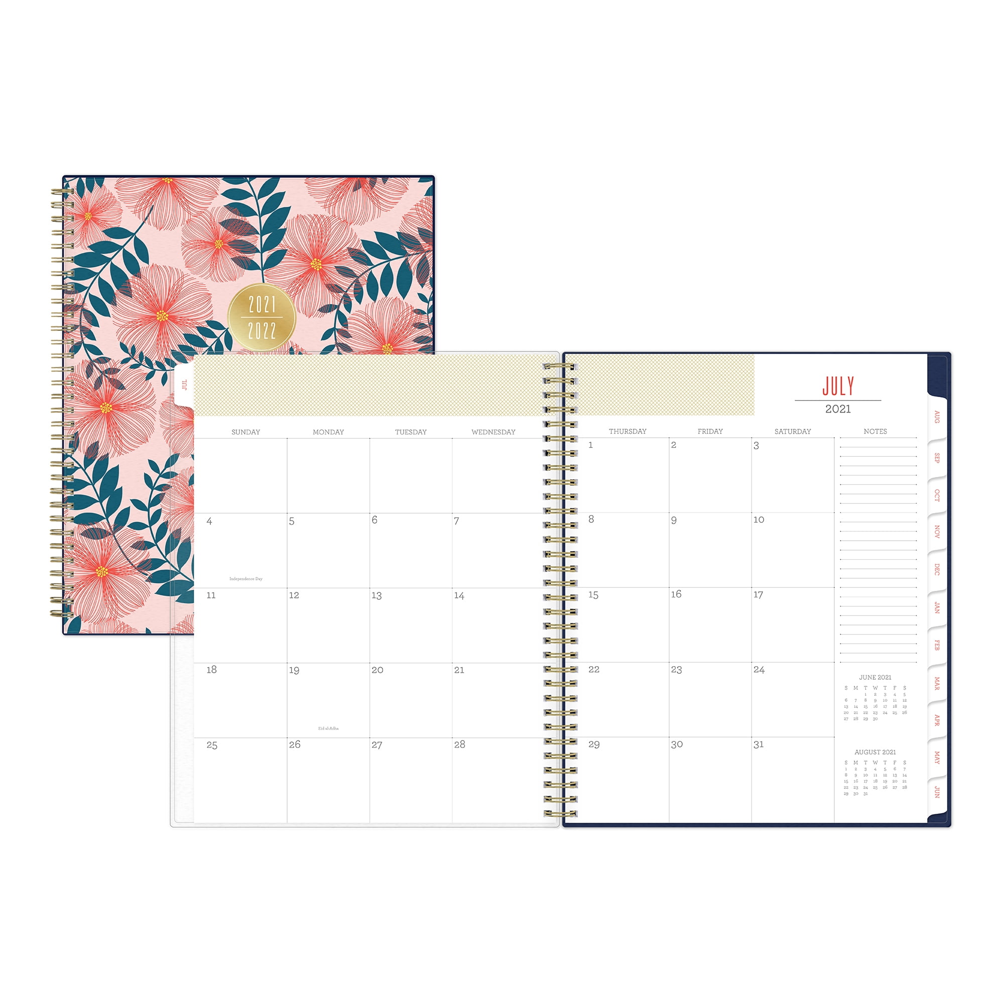 BS HIBISCUS 8.5X11 WM PLANNER