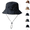 Blue, variant on Waterproof Bucket Rain Hat with Chin Strap Quick Dry Packable Sun Hat Safari Hat UV Protection,Navy