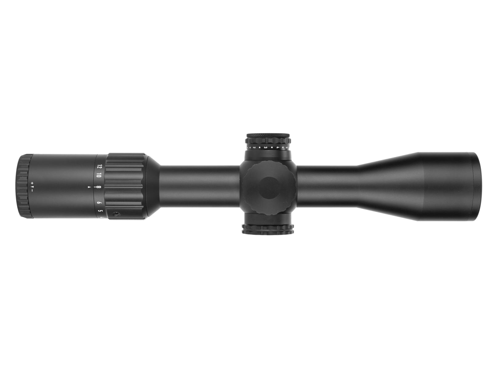 Element Optics 2-12x42 Helix HD Compact Rifle Scope, 30mm Tube, Second Focal Plane, RAPTR-1F Reticle, Black