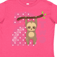 thumbnail image 4 of Inktastic Pink Sloth 2nd Birthday Girls Toddler T-Shirt, 4 of 5