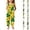 Yellow, variant on DGMIOCS Girls St. Patrick's Day Sleeveless Jumpsuit with Pockets Boho Floral Printed Cute Outfits Green 13-14Y