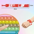 thumbnail image 4 of Juguete Fidget Pop de teclado con letras, juguete sensorial Push Pop Bubble Fidget para niños, juguete Poppet Fidget para aliviar el estrés y la ansiedad, Poppers Fidge, 4 of 5