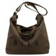 thumbnail image 1 of Bolso Mano Lona para Mujer Bolso Mensajero Lona Bolso (verde), 1 of 9