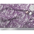 thumbnail image 2 of Soimoi Moss Georgette Fabric Snake Animal Skin Print Fabric by The Yard 42 Inch Wide, 2 of 3