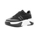 thumbnail image 4 of Tenis Plataforma Para Mujer Super Comodos Color Blanco Negro negro 23, 4 of 6