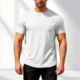 thumbnail image 2 of Leey-World Men's Essentials Long-Sleeve T-Shirt, Crewneck Cotton T-Shirts for Men T-Shirts for Man(White,2XL), 2 of 6
