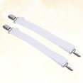 thumbnail image 2 of 4 Pcs Attaches Polyvalentes pour Draps, Bretelles Ajustables, Sangle Élastique avec Pinces pour Draps, Protège-Matelas, 2 of 7
