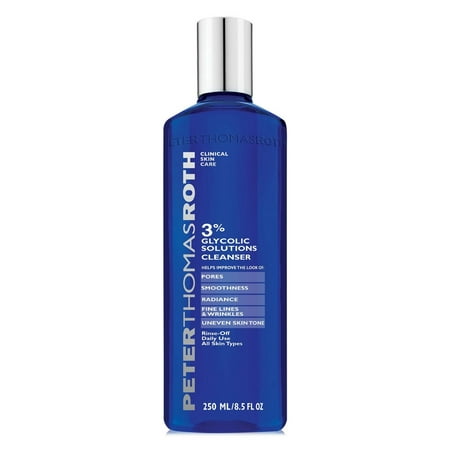Peter Thomas Roth Glycolic Acid 3% Facial Cleanser, (Best Skin Care Products With Glycolic Acid)