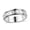 Engraved Design, variant on 925 Sterling Silver Heart Spinner Fidget Anxiety Ring Size - 6