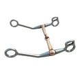 kesoto Horse Bit Full Cheek Bit H Shape Sturdy Practical Horse Bit
