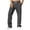 Dark Gray, variant on Mens Cotton Athletic Pants Open Bottom Running Sweatpants Straight Leg Casual Joggers with Pockets Light Blue