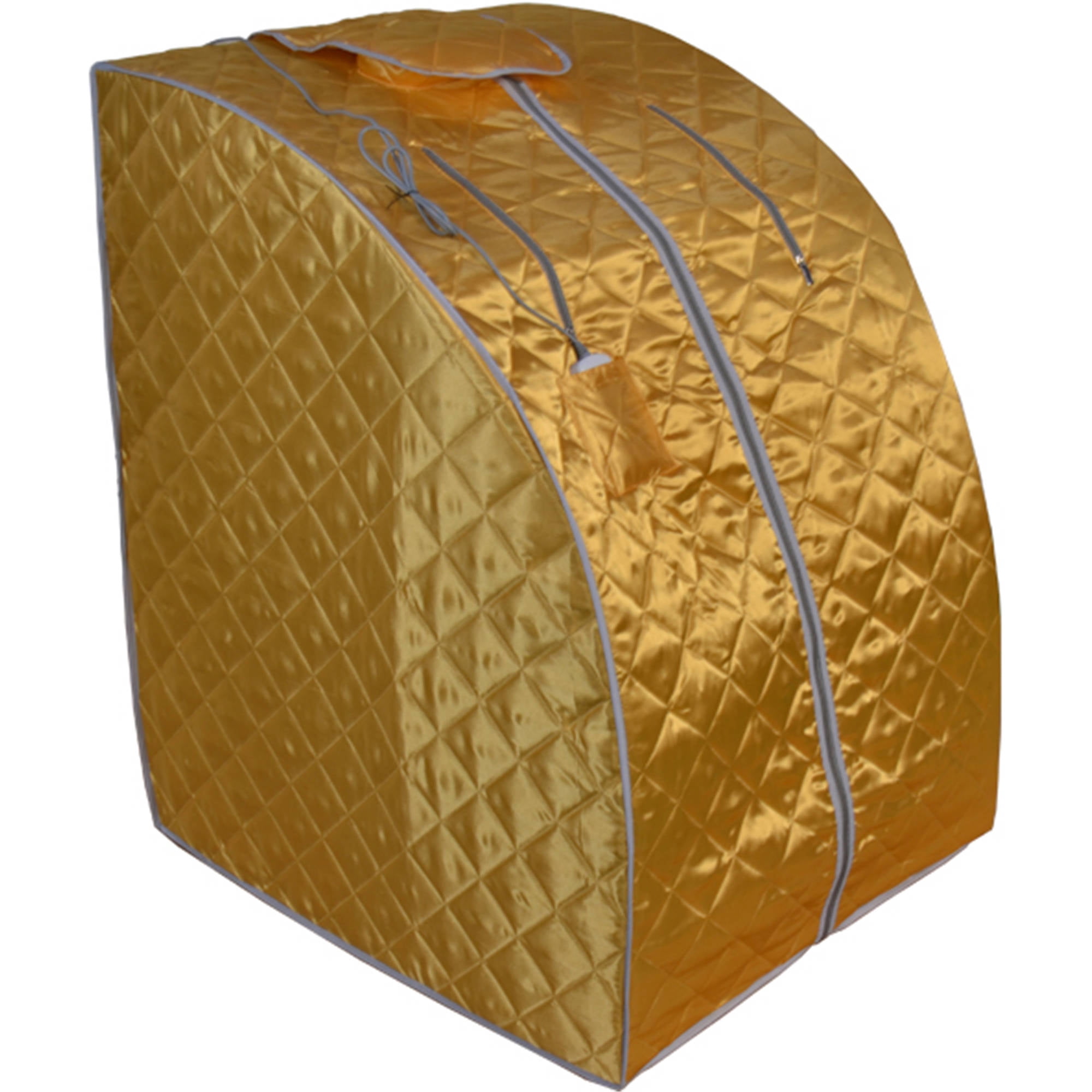 ALEKO PIN15Y Personal Folding Portable Home Infrared Sauna with Folding Chair and Foot... by ALEKO