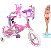 12" Barbie Bike W/doll