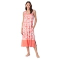 thumbnail image 5 of Layla Women’s Sleepwear 44" Midi Knit Nightgown, Sizes XS-5X, 5 of 7
