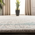 thumbnail image 4 of SAFAVIEH Passion Karena Oriental Runner Rug, Turquoise/Ivory, 2'2" x 18', 4 of 8